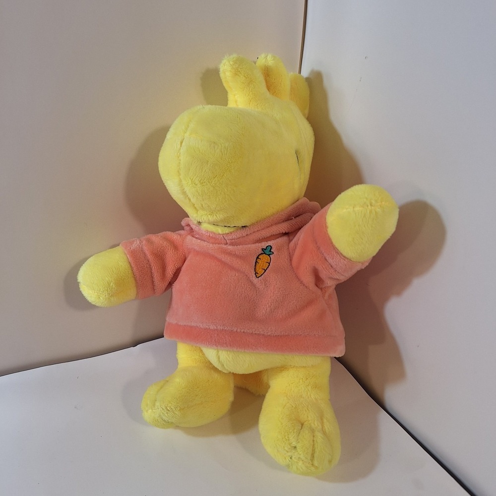 Peanuts Woodstock W/Pink Hoodie Carrot Plush Stuffed Animal 2025 12"